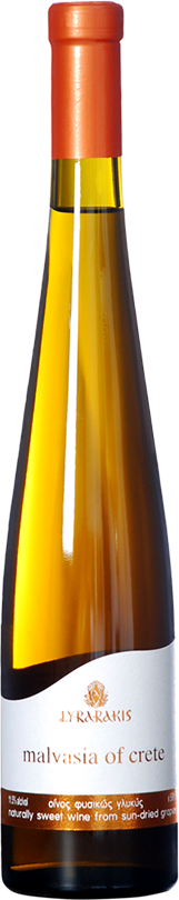 bottle of Malvasia of Crete bottle of Malvasia of Crete