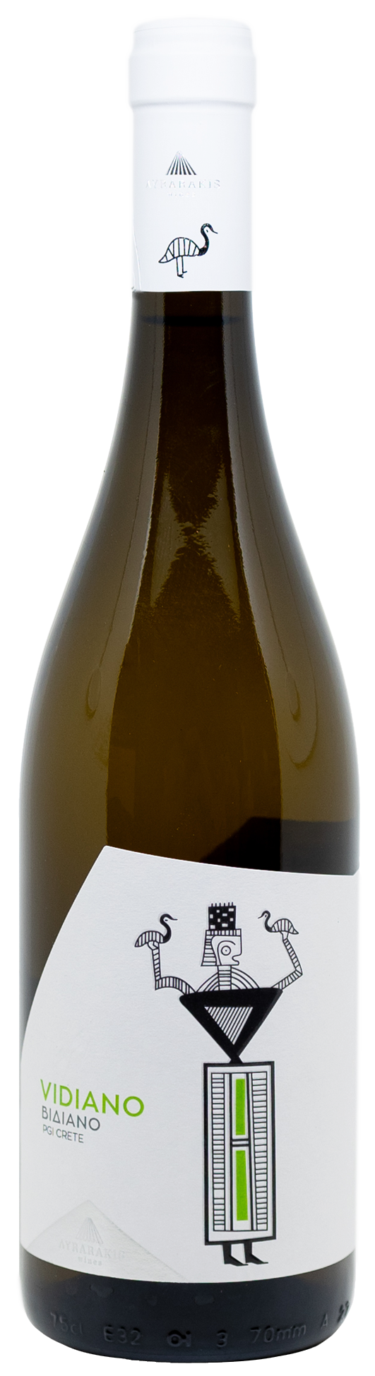 bottle of Vidiano bottle of Vidiano