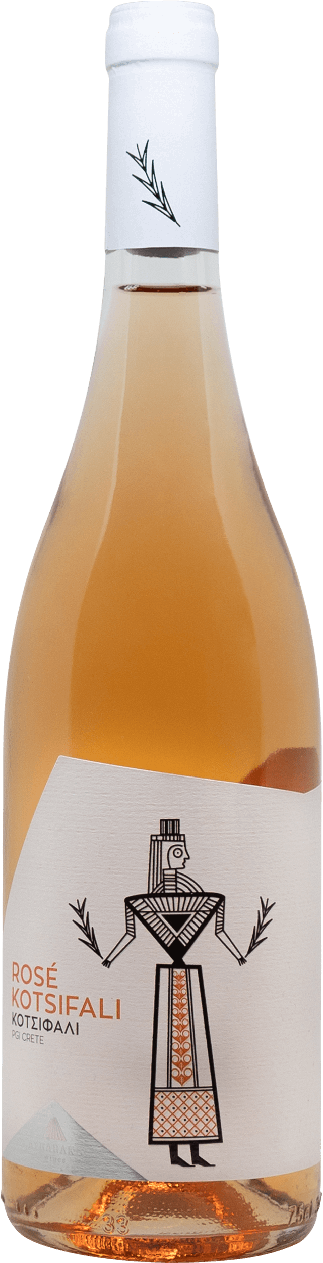 bottle of Rosé Kotsifali